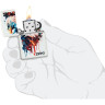 Зажигалка ZIPPO PAINTED EAGLE DESIGN 46692